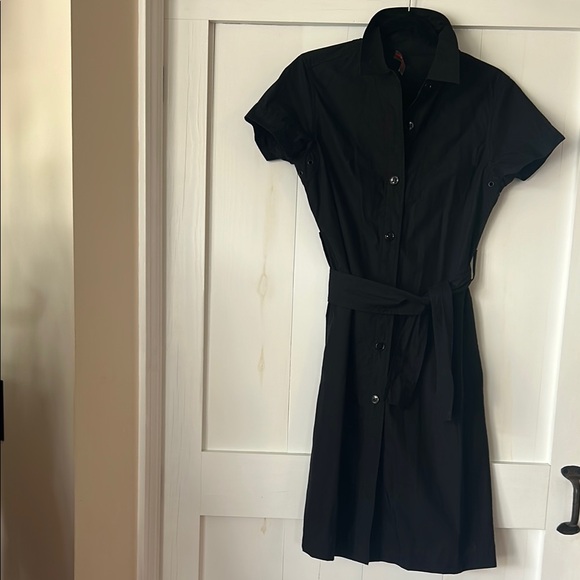 Prada Black Button-Up Shirt Dress - Picture 1 of 7